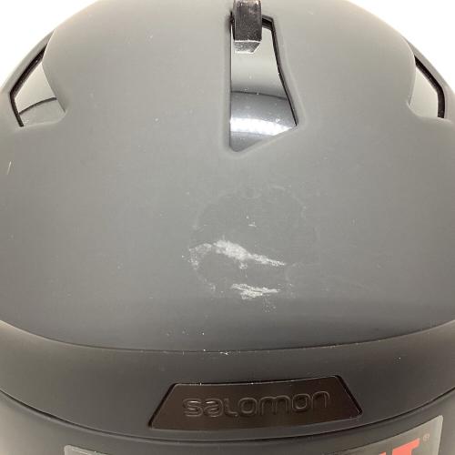 SALOMON (サロモン) DRIVER CA PHOTO SIGMA ヘルメット ブラック ステッカー付 キズ有 ケース付