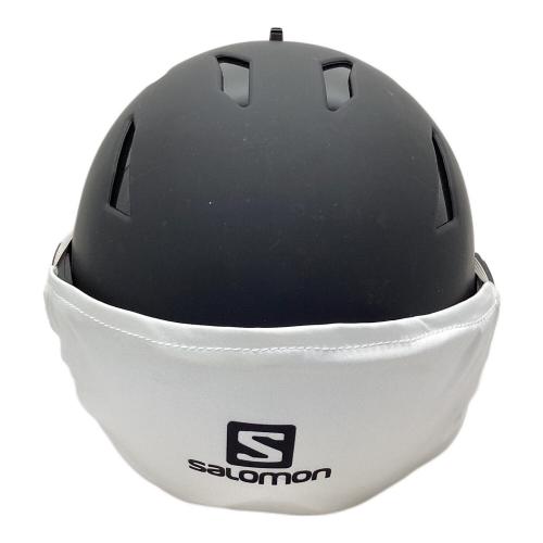 SALOMON (サロモン) DRIVER CA PHOTO SIGMA ヘルメット ブラック ステッカー付 キズ有 ケース付