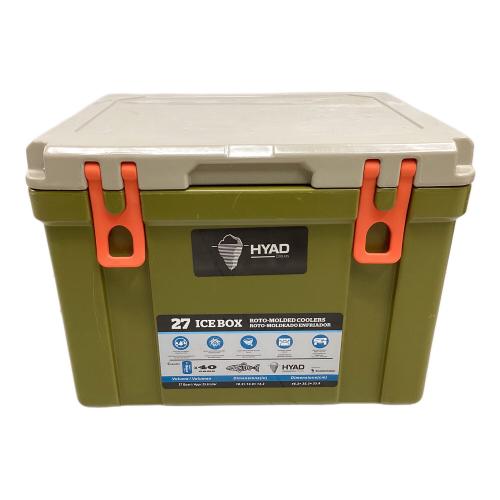 HYAD (ヒャド) HYAD27R クーラーボックス 約46×35×33cm オリーブ