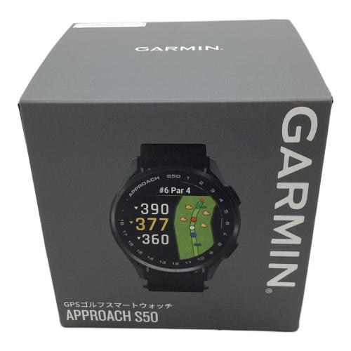 GARMIN (ガーミン) ゴルフGPSナビ ブラック Approach S50
