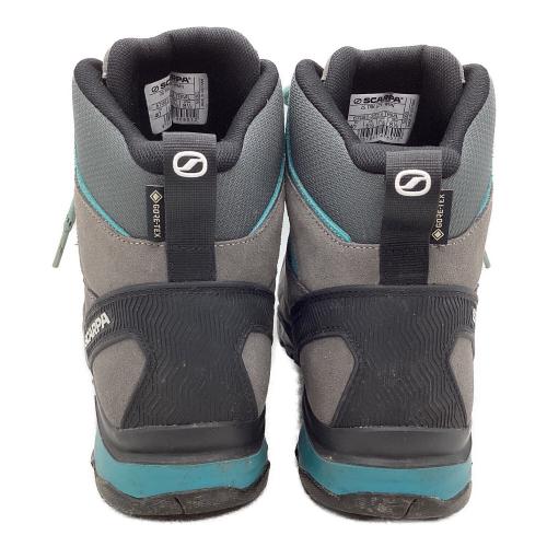 SCARPA (スカルパ) ZGトレックGTX WMN ハイカット(ソフトソール) トレッキングシューズ レディース EU40(約25.5cm) グレー×スカイブルー