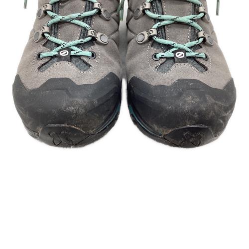 SCARPA (スカルパ) ZGトレックGTX WMN ハイカット(ソフトソール) トレッキングシューズ レディース EU40(約25.5cm) グレー×スカイブルー
