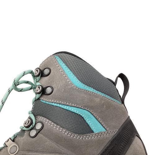 SCARPA (スカルパ) ZGトレックGTX WMN ハイカット(ソフトソール) トレッキングシューズ レディース EU40(約25.5cm) グレー×スカイブルー