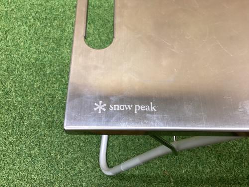 Snow peak (スノーピーク) アウトドアテーブル LV-039 シルバー TAKIBI Myテーブル