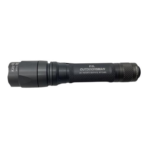 SUREFIRE (シュアファイヤー) LEDライト E2L アウトドアーズマン 別売りシェアファイア付き