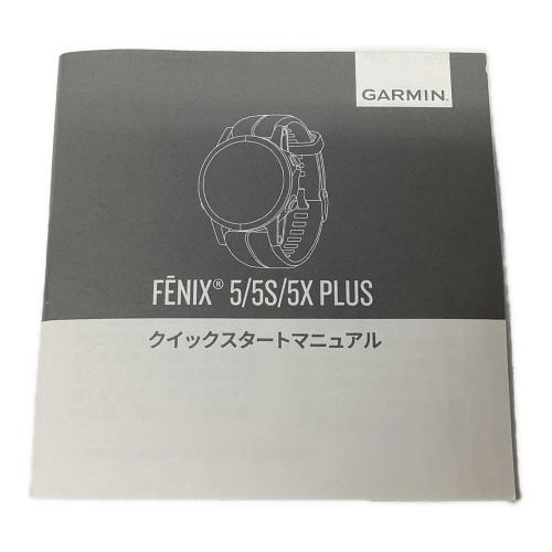 GARMIN (ガーミン) デジタルウォッチ fēnix 5S Plus Black