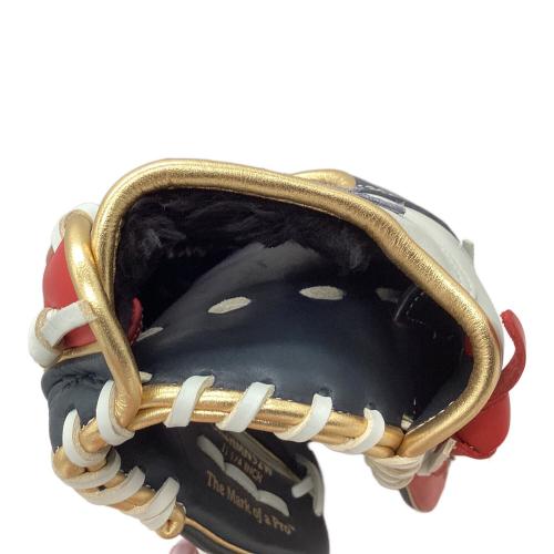 RAWLINGS (ローリングス) HOH MLB COLOR SYNC 軟式グローブ GR2HMN52W ケース付 11.25inch ホワイト×ブラック×レッド