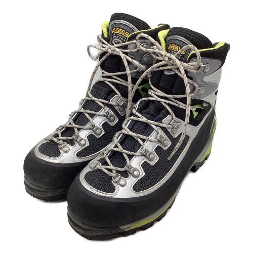 ASOLO (アゾロ) 6B+ GV 厳冬期用 トレッキングシューズ 1829506 メンズ SIZE 28cm ブラック×グリーン