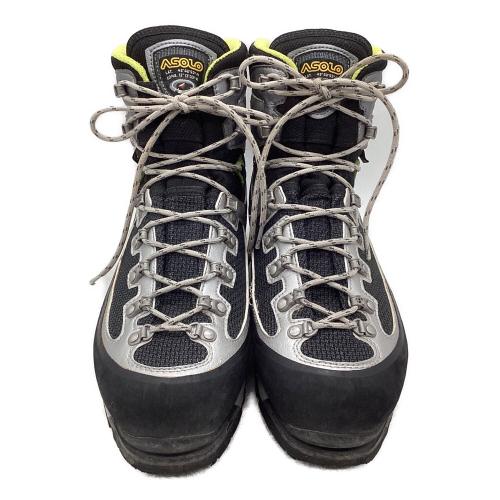 ASOLO (アゾロ) 6B+ GV 厳冬期用 トレッキングシューズ 1829506 メンズ SIZE 28cm ブラック×グリーン