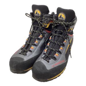 LA SPORTIVA (スポルティバ) トランゴタワーGTX ハイカット(ハードソール) トレッキングシューズ メンズ EU44(約28-28.5cm) ブラック×グレー