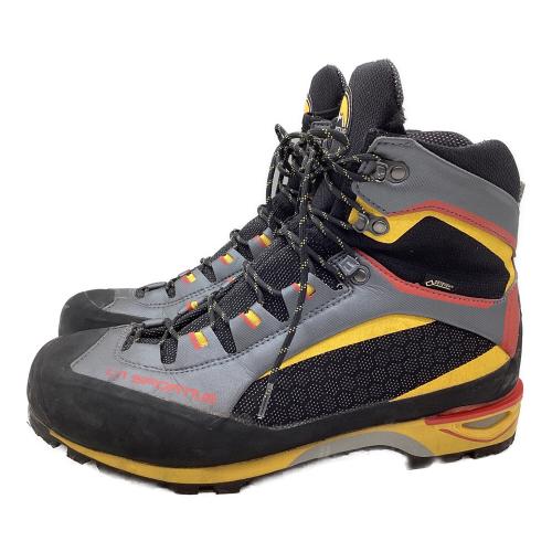 LA SPORTIVA (スポルティバ) トランゴタワーGTX ハイカット(ハードソール) トレッキングシューズ メンズ EU44(約28-28.5cm) ブラック×グレー