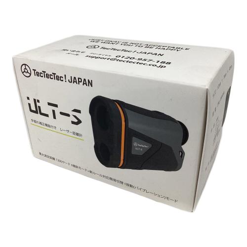 TecTecTec!JAPAN (テックテックテック) ゴルフ距離測定器 ケース・説明書付 ブラック×グレー ULT-S