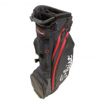 Titleist (タイトリスト) キャディバッグ TB21SX4-BKRD 2022モデル ブラック×レッド プレーヤーズ S4 スタンドキャディバッグ