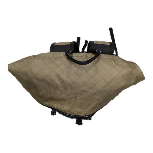 and wander (アンドワンダー) バックパック 574-5975203 約18L カーキ エコパック