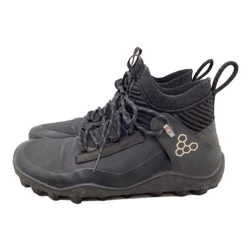 VIVOBARE FOOT (ビボベアフット) マグナ ライト WR SG L ミドルカット トレッキングシューズ レディース EU 38(22.6 - 23.4cm) ブラック