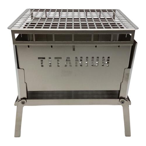 笑's (ショーズ) Mr.B-6 All Titanium Grill plate setⅡ 焚火台