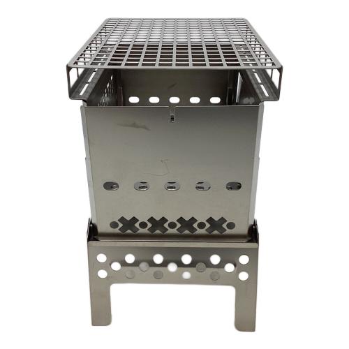 笑's (ショーズ) Mr.B-6 All Titanium Grill plate setⅡ 焚火台