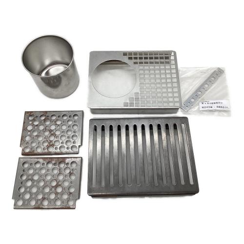笑's (ショーズ) Mr.B-6 All Titanium Grill plate setⅡ 焚火台