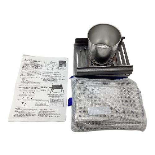 笑's (ショーズ) Mr.B-6 All Titanium Grill plate setⅡ 焚火台