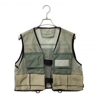 Snow peak (スノーピーク) フィッシングウェア NB-JK-20SU001 TDS eVent Fishing Vest メンズ SIZE L グリーン