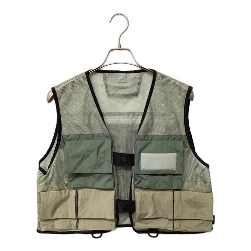 Snow peak (スノーピーク) フィッシングウェア NB-JK-20SU001 TDS eVent Fishing Vest メンズ SIZE L グリーン