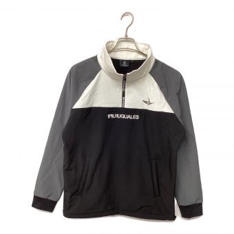 1piu1uguale3 (ウノピュウノウグァーレトレ) アウター ゴルフウェア(トップス) GRB116 メンズ SIZE L ブラック×ホワイト