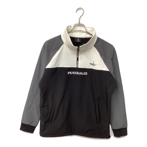 1piu1uguale3 (ウノピュウノウグァーレトレ) アウター ゴルフウェア(トップス) GRB116 メンズ SIZE L ブラック×ホワイト