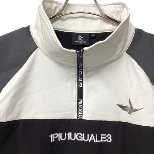 1piu1uguale3 (ウノピュウノウグァーレトレ) アウター ゴルフウェア(トップス) GRB116 メンズ SIZE L ブラック×ホワイト