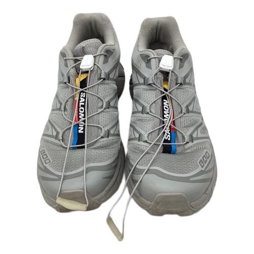 SALOMON (サロモン) XT-6 ローカット トレッキングシューズ メンズ SIZE 26.5cm グレー
