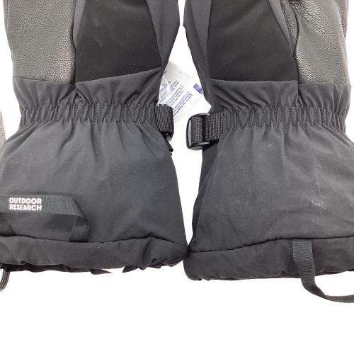 OUTDOOR RESEARCH (アウトドアリサーチ) 登山雑貨 SIZE M ブラック Arete Modular Gore-Tex 3-Finger Gloves