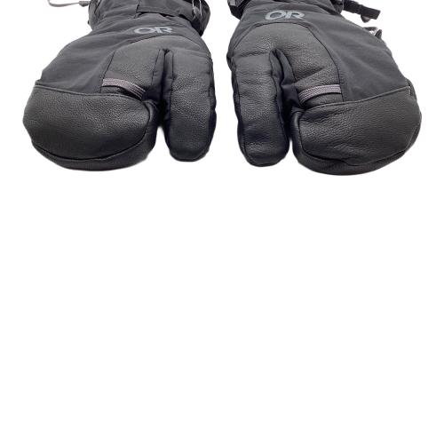OUTDOOR RESEARCH (アウトドアリサーチ) 登山雑貨 SIZE M ブラック Arete Modular Gore-Tex 3-Finger Gloves