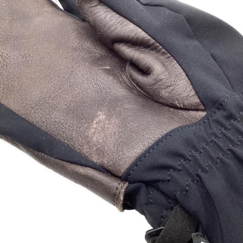 finetrack (ファイントラック) 登山雑貨 ブラック×ブラウン エバーブレススリーフィンガーシェルグローブ