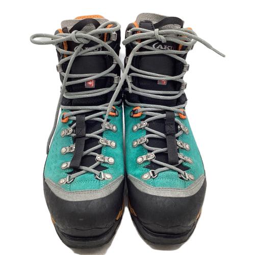 AKU (アク) ハヤツキGTX 厳冬期用 トレッキングシューズ レディース SIZE 24.5cm ブラック×スカイブルー