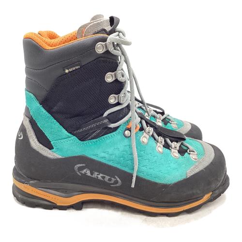 AKU (アク) ハヤツキGTX 厳冬期用 トレッキングシューズ レディース SIZE 24.5cm ブラック×スカイブルー