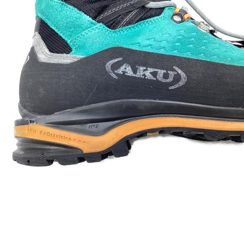 AKU (アク) ハヤツキGTX 厳冬期用 トレッキングシューズ レディース SIZE 24.5cm ブラック×スカイブルー