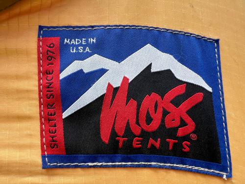 MOSS (モス) ドームテント 色移り・ベタツキ・MOSS臭有 シアトル製 オリンピック