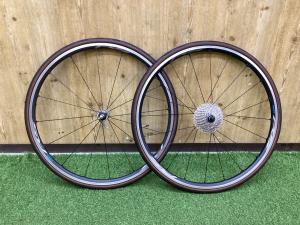 SHIMANO (シマノ) WH-RS500 ホイール 前後輪セット タイヤ(CONTINENTAL)・スプロケ(CS-HG800)付