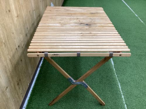 byer (バイヤー) アウトドアテーブル USA製 ヴィンテージ 廃盤品 約110×76×70.5cm ロールトップキャンプテーブル