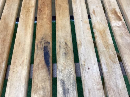 byer (バイヤー) アウトドアテーブル USA製 ヴィンテージ 廃盤品 約110×76×70.5cm ロールトップキャンプテーブル