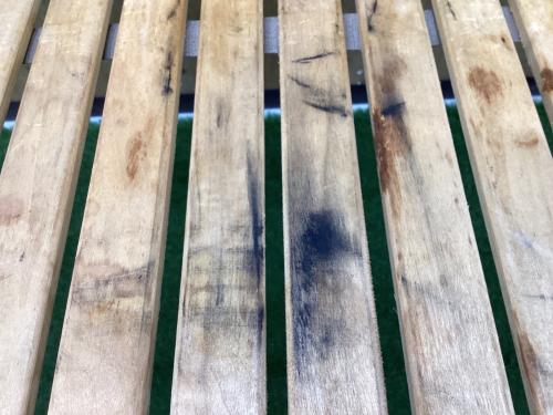 byer (バイヤー) アウトドアテーブル USA製 ヴィンテージ 廃盤品 約110×76×70.5cm ロールトップキャンプテーブル