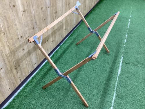 byer (バイヤー) アウトドアテーブル USA製 ヴィンテージ 廃盤品 約110×76×70.5cm ロールトップキャンプテーブル
