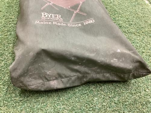 byer (バイヤー) アウトドアテーブル USA製 ヴィンテージ 廃盤品 約110×76×70.5cm ロールトップキャンプテーブル