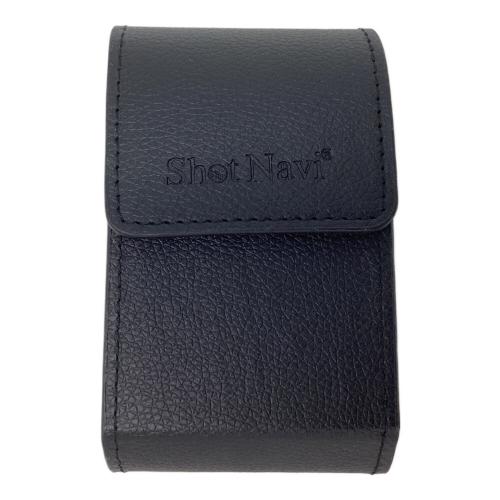 Shot Navi (ショット ナビ) ゴルフ距離測定器 ケーブル・ケース付 動作確認済 ホワイト