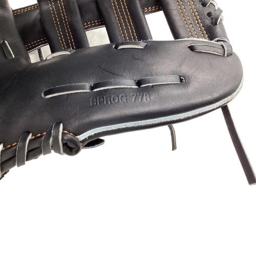 ZETT (ゼット) PROSTATUS 硬式グローブ BPROG778 ケース付 約32cm ブラック