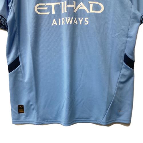 マンチェスター・シティ サッカーユニフォーム 775075-01 タグ付 オーセンティック 24-25ホーム SIZE XL スカイブルー
