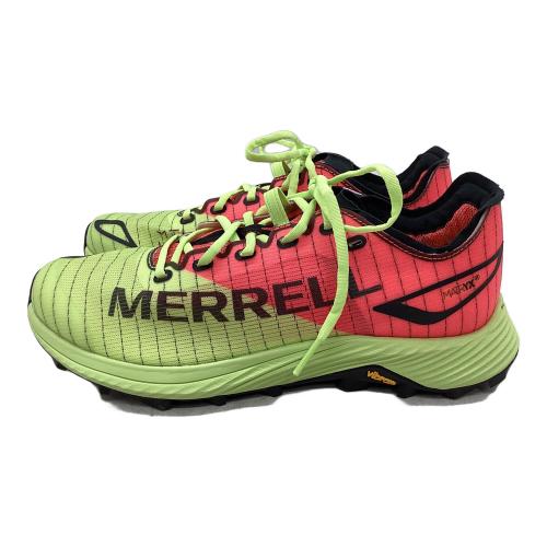 MERRELL (メレル) MTLロングスカイ2マトリックス トレッキングシューズ J068358 レディース SIZE 25cm イエロー×レッド