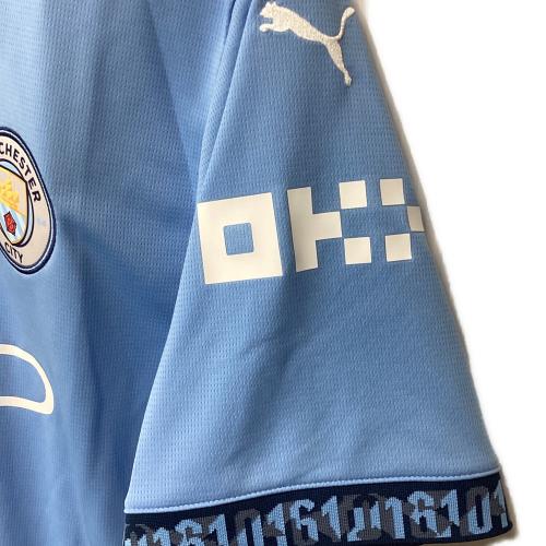 マンチェスター・シティ サッカーユニフォーム 775075-01 タグ付 オーセンティック 24-25ホーム SIZE XL スカイブルー