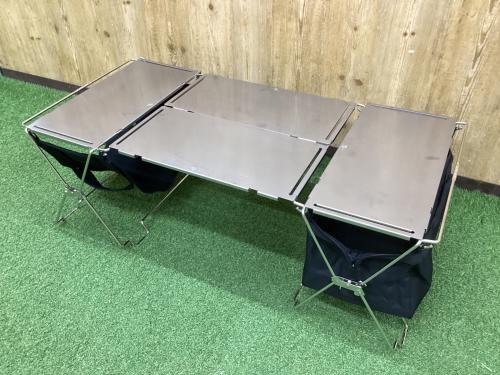 TOKYO CRAFTS (トウキョウクラフト) アウトドアテーブル シルバー コードユニット テーブルセット