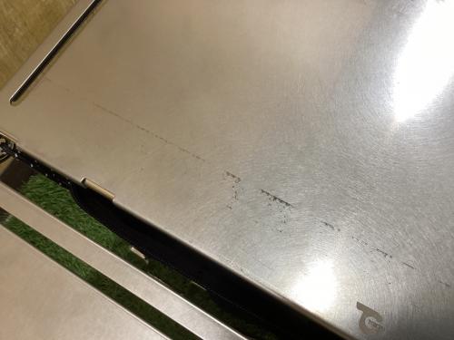 TOKYO CRAFTS (トウキョウクラフト) アウトドアテーブル シルバー コードユニット テーブルセット