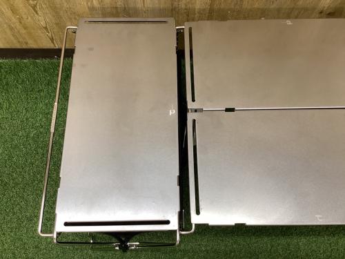 TOKYO CRAFTS (トウキョウクラフト) アウトドアテーブル シルバー コードユニット テーブルセット